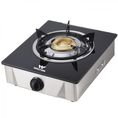 Walton Glass Top Single Burner Gas Stove