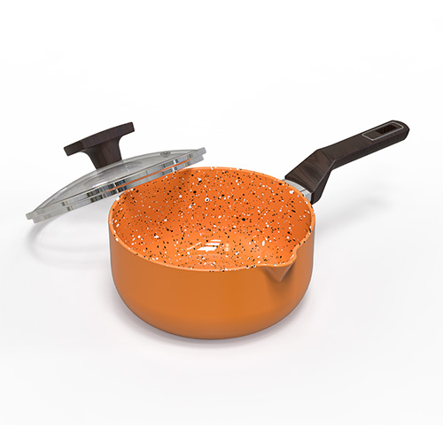 Walton Ceramic Coated Milk Pan 18cm