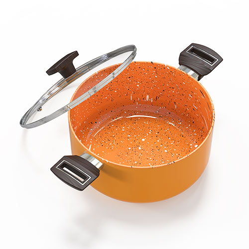 Walton Ceramic Coated Casserole Pan 24cm